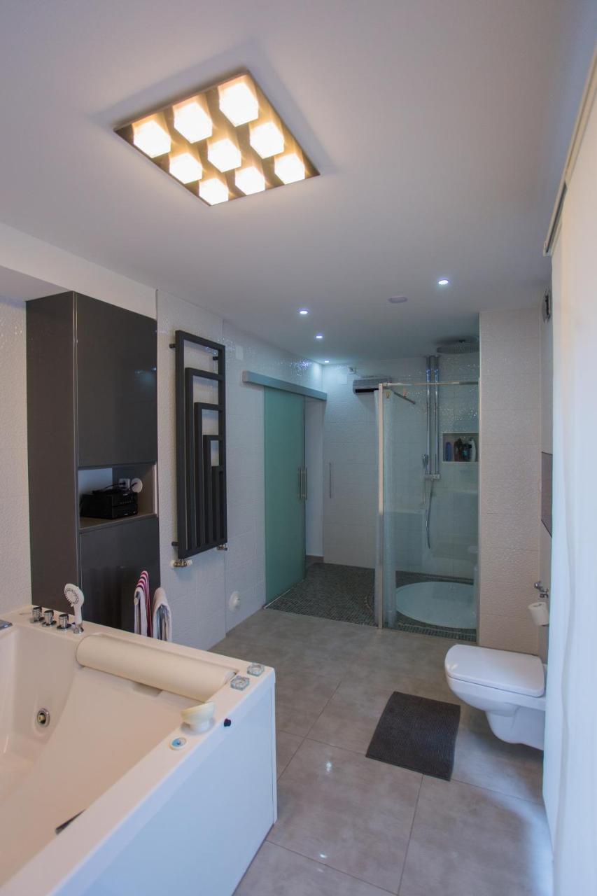 Apartment Plaza ----Wallbox 11Kw 16A ----- Private Spa- Jacuzzi, Infrared Sauna, Luxury Massage Chair, Parking, Entry With Pin 0 - 24H, Free Cancellation 24 Hours Before Check In Slavonski Brod Luaran gambar